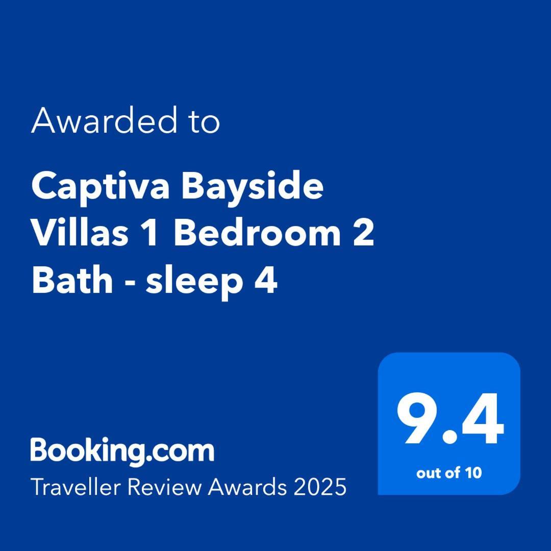 Captiva Bayside Villas 1 Bedroom 2 Bath - Sleep 4 Captiva Island Exteriör bild